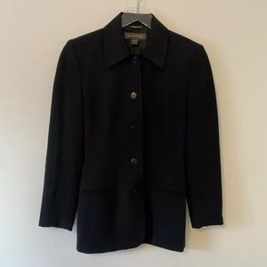 Banana Republic Women’s Black Wool Blazer Jacket